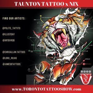Image post by @tauntontattooco on Instagram