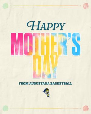 Image post by @Augustana Basketball on Facebook