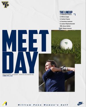 Image post by @WPUWomensGolf on Twitter