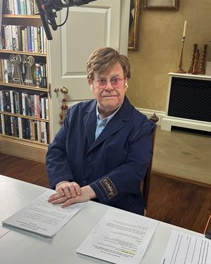 Image post by @eltonjohn on Instagram