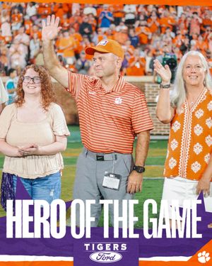Image post by @clemsontigers on Instagram