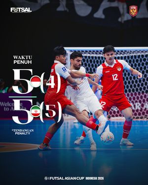Image post by @timnasfutsal on Instagram