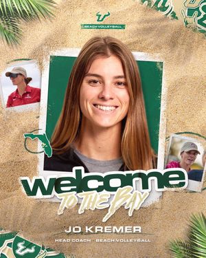 Image post by @USF_BeachVB on Twitter