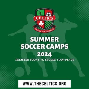 Image post by @TheCelticsSoccerClub on Facebook