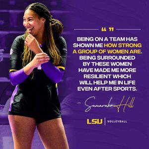 Image post by @lsuvolleyball on Instagram