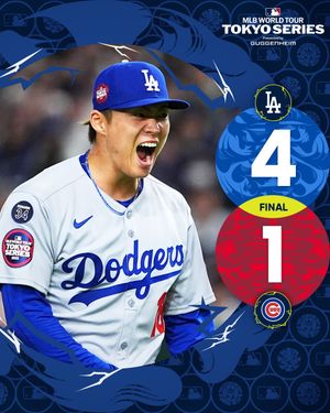 Image post by @mlbjapan on Instagram