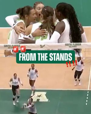 Image post by @usfvolleyball on Instagram