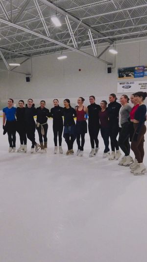 Video post by @patinageqc on Facebook