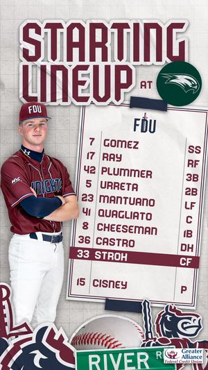 Image post by @FDUKnightsBase on Twitter