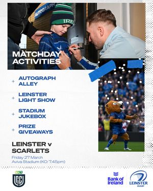 Image post by @leinsterrugby on Instagram
