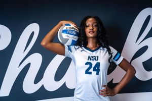 Image post by @nsu_vball on Instagram