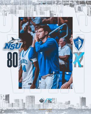 Image post by @NSU_MBasketball on Twitter