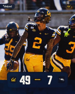 Image post by @cal_football on Instagram
