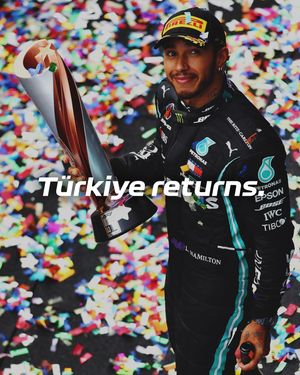 Image post by @f1 on Instagram