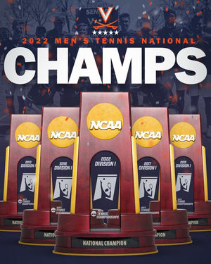 Image post by @UVAMensTennis on Twitter