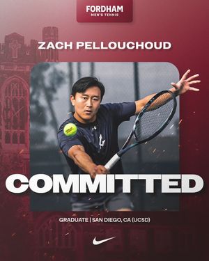 Image post by @fordhammenstennis on Instagram