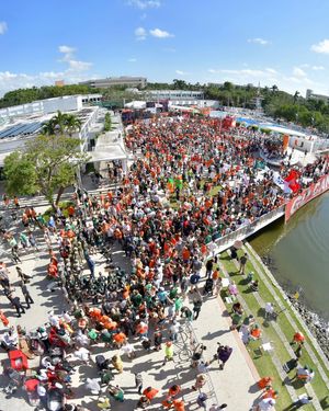 Image post by @miamihurricanes on Instagram