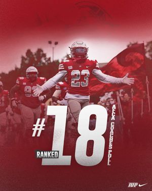 Image post by @IUPfootball on Twitter