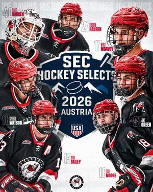 Image post by @UGAHockey on Twitter