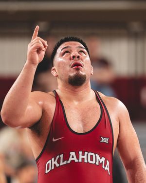 Image post by @ou_wrestling on Instagram