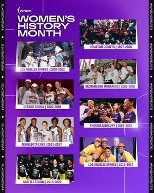 Image post by @WNBA on Twitter