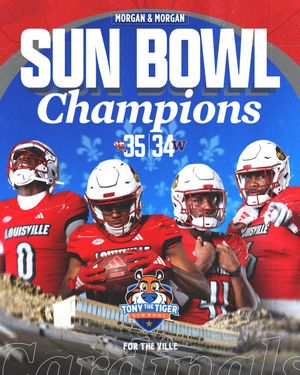 Image post by @LouisvilleFB on Twitter