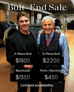 Image post by @greenfieldsuits on Instagram
