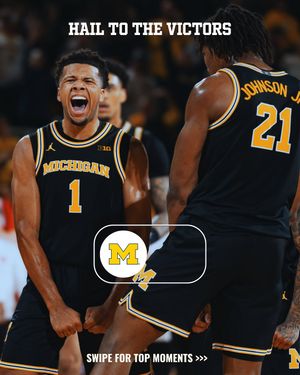 Image post by @umichathletics on Instagram