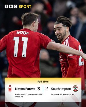 Image post by @BBCSport on Twitter/X