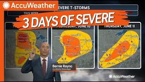 Video post by @accuweather on YouTube