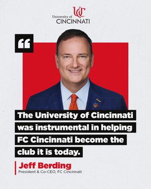 Image post by @uofcincy on Instagram