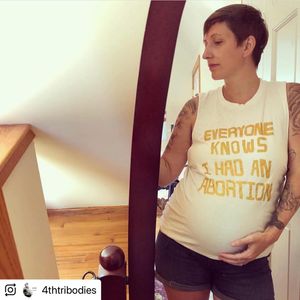 Image post by @shoutyourabortion on Instagram