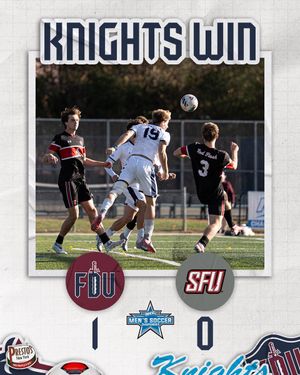 Image post by @FDUKnightsMSOC on Twitter