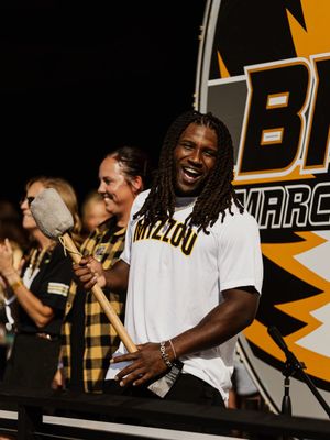 Image post by @MizzouAthletics on Twitter/X