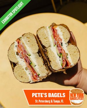 Image post by @bagelfest on Instagram