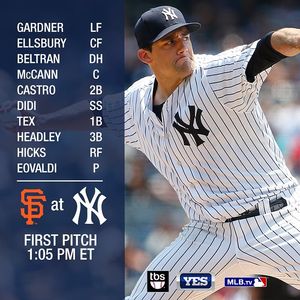 Image post by @yankees on Instagram