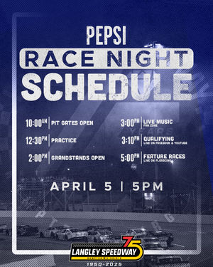 Image post by @langleyspeedway on Instagram