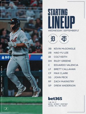 Image post by @tigers on Twitter