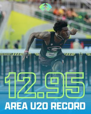 Image post by @worldathleticsu20champs on Instagram