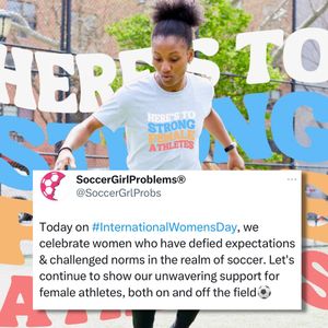 Image post by @soccergrlprobs on Instagram