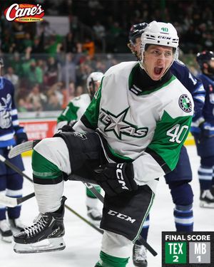 Image post by @txstarshockey on Instagram