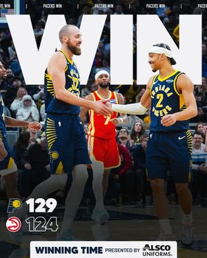 Image post by @pacers on Instagram