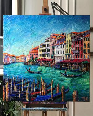 Image post by @monaedulescoart on Instagram