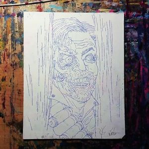Video post by @RichPellegrinoArt on Facebook