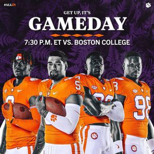 Image post by @clemsonfb on Instagram