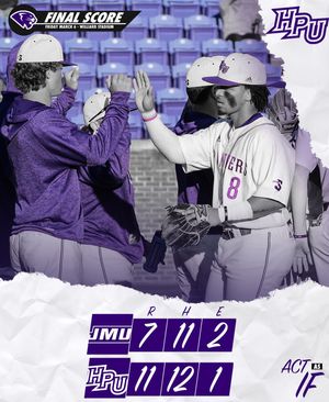 Image post by @hpu_baseball on Instagram