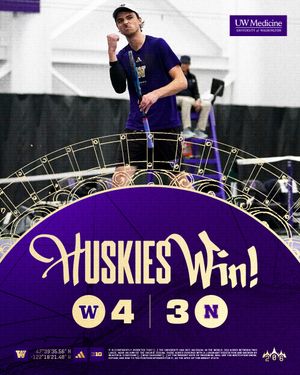 Image post by @uw_mtennis on Instagram