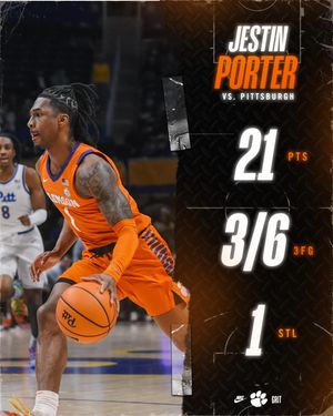 Image post by @clemsonmbb on Instagram