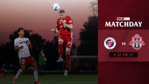 Image post by @TorontoFCII on Twitter