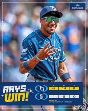 Image post by @raysbaseball on Instagram